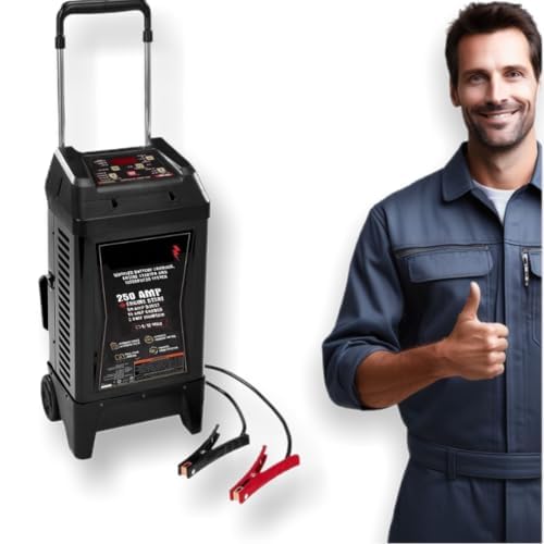 Viking 2/15/50/250 Amp 6/12V Battery Charger & Tester