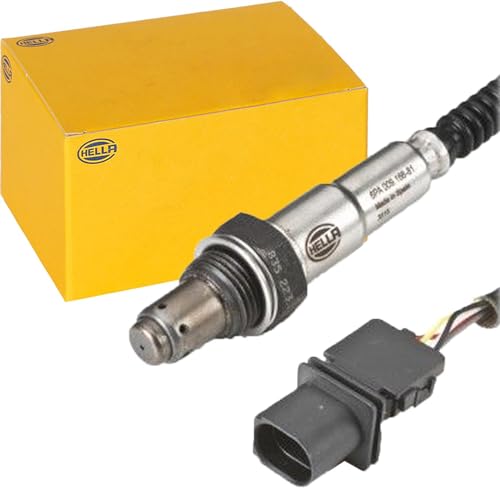 HELLA 6PA 009 166-811 Sonda Lambda - 6polos - Cable: 600mm