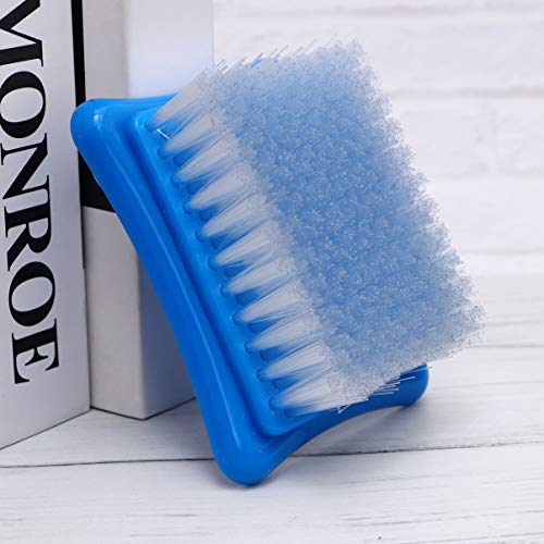 EXCEART Wollfilz Bürste Mit Kunststoffgriff Schuhreiniger Und Polierbürste Für Schuhe Stiefel Und Teppiche Leichte Und Tragbare Haushaltsbürste