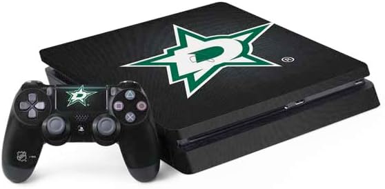 Skinit Decal Gaming Skin Compatible with PS4 Slim Bundle - Officially Licensed NHL Dallas Stars Frozen Design