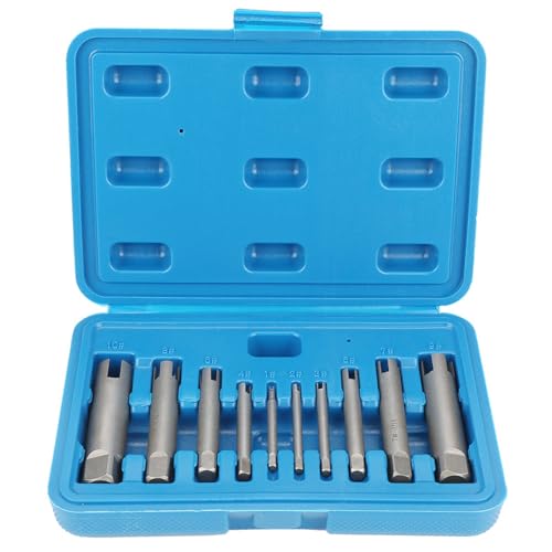 1 Saco Extrator de Parafuso de Cabeça Dupla de 3 Tamanhos, Conjunto de Extrator de Parafuso de Paraf