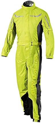 BMW Genuine Motorcycle Unisex ProRain Rain Overall Riding Unisex Suit Yellow XL
