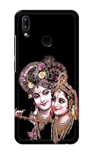 Image of PRINTFIDAA� Printed Hard Back Cover Case for Vivo Y91 | Vivo Y93 | Vivo Y95 Back Cover (Radha Krishna) -2808