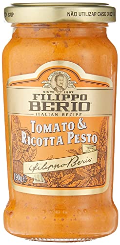 Image of Filippo Berio Tomato & Ricotta Pesto, 6.7 Oz 190 G (Pack of 2)
