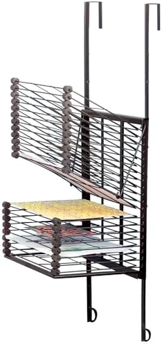 Sax-409129 Over-The-Door Drying Rack, 20 Shelves, 4-1/2 x 21-1/2 in