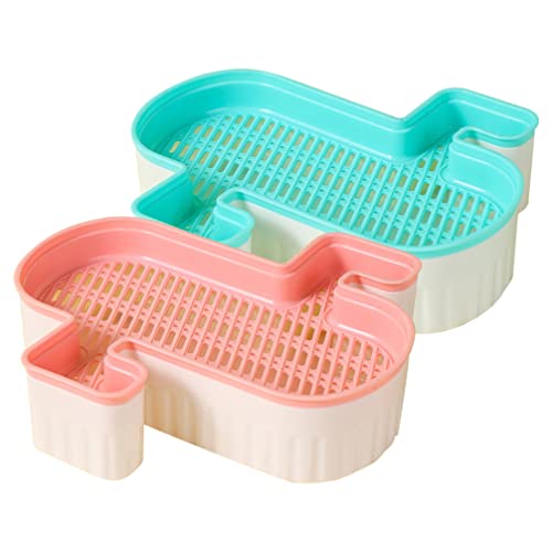 Ipetboom 2pezzi Scatola Per Piantare Erba Gatta Vaso Per Piante Per Gatti Senza Terra Fioriera Per Erba Gatta Per Uso Domestico Cassetta Per Piantare Vassoio Interno in Rete