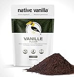 Native Vanilla - Vanillepulver (56,7 g) - 100% reines gemahlenes Vanillepulver - Für Köche und hausgemachtes Backen, Eiscreme, Kaffee - Ketofreundlich