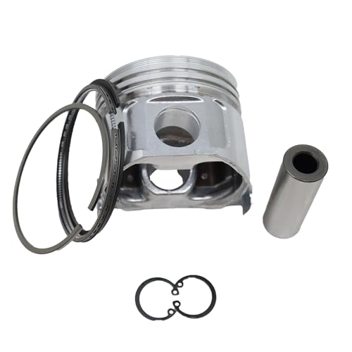 Piston Kits & Rings Set 112mm 8-97176-657-0 8-97183-667-0 Compatible with Isuzu 4HF1 4HF1T 4HF1-T Engine 4.3L NKR NPR ELF WPN400 NKR66 Truck (Pack of 1)