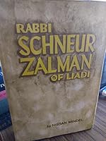 Rabbi Schneur Zalman Volume I Biography B003V6L7DE Book Cover
