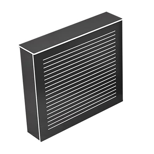 Cache-radiateur à persiennes grille décorative de chauffage 70cm - 2