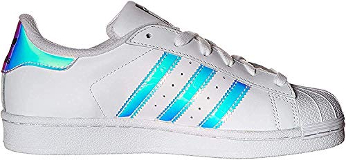 adidas - - Zapatillas para Deportes de Interior para niño Core Black/Scarle/Goldmt 36 2/3 EU, Color Blanco, Talla 36.5 EU