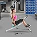 Tapischion Abs Workout Equipment for Home Gym, Foldable Fitness Core & Abdominal Trainers Ab Workout Machine with Resistance Bands & LCD Display