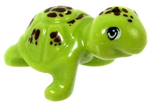 LEGO Animals Green Sea Turtle with Brown Spots [Loose]