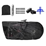 Borsa da viaggio per bicicletta, impermeabile, con supporto per