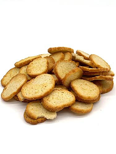 Garlic Bagel Chips, Bulk Size (1.5 lb. Resealable Zip Lock Stand Up Bag) (Pack of 2) image 5