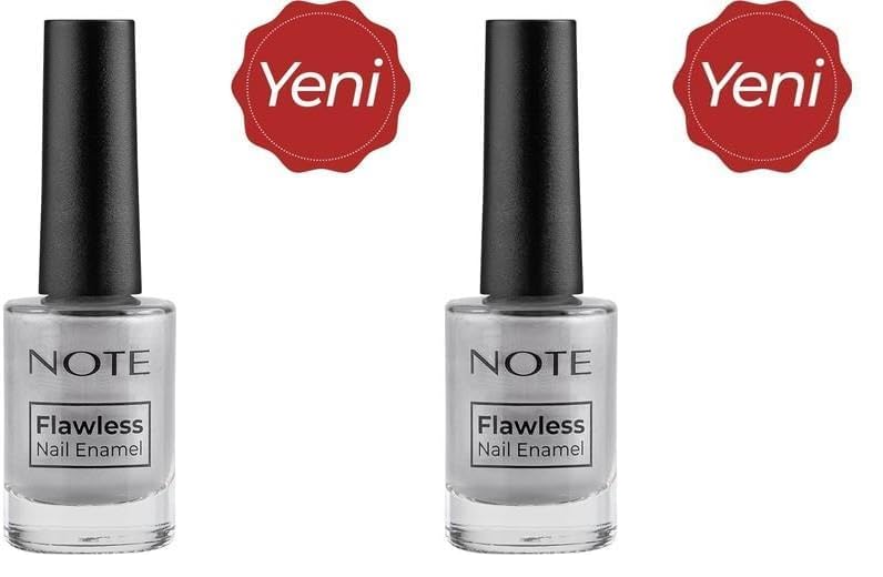 Note Nail Flawless Oje 120 Silver Moon, Gri 2li paket