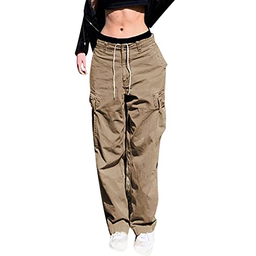 Franterd Plus Size Jeans for Womens, Fashion Print Jeans Pants Casual Loose Retro Wide Leg Denim Pants with Pockets