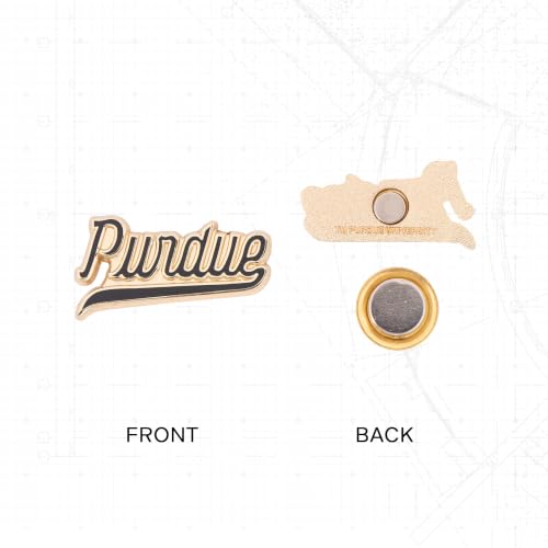 Image of Desert Cactus Purdue University Magnetic Metal Lapel Pin (F) | Officially Licensed PU Purdue Boilermakers Enamel Finish Lapel Pin Formal Wear Bag and Hat Jewelry Tie Track Brooch Pin