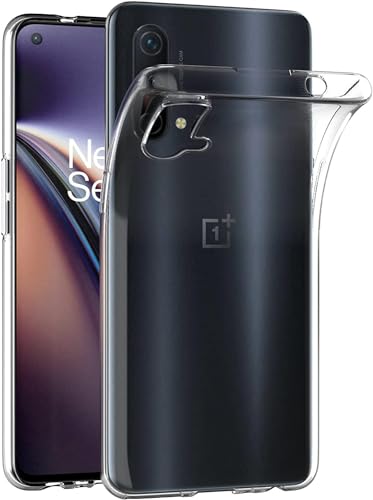 Image of JGD PRODUCTS for OnePlus Nord CE 5G Premium Transparent Soft Silicon Back Cover [Transparent]