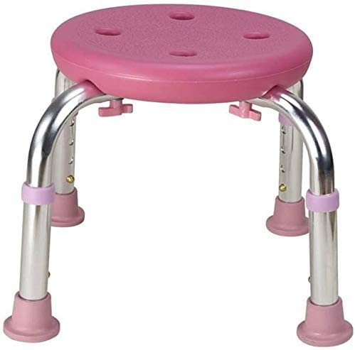 Taburete de ducha de aleación de aluminio de alta resistencia con diseño ergonómico de PE
