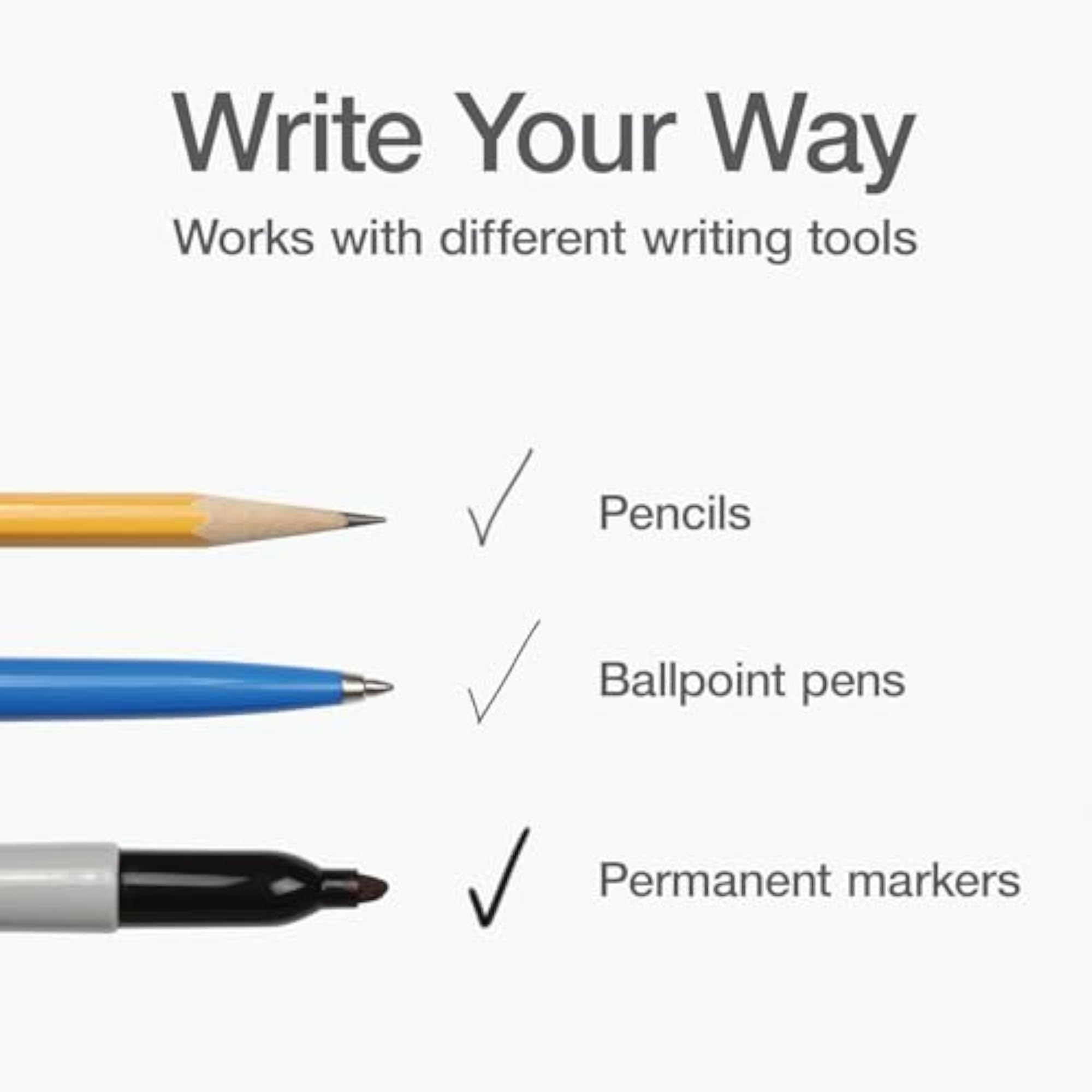 Write-On Index Tabs, Permanent Adhesive, 416 Tabs