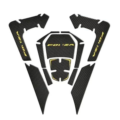 Protection réservoir moto anti-rayures pour éviter les glissements sur Honda Forza 350