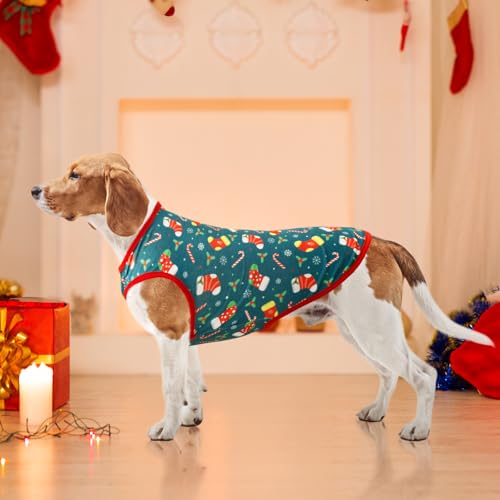 Chemises de Noël pour chien légères et sans manches pour éviter la surchauffe