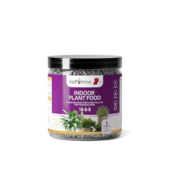 rePotme Indoor Plant Food | Feed ME! Houseplant Time Release Fertilizer 18-6-8 | Feeds Your Plants Automatically