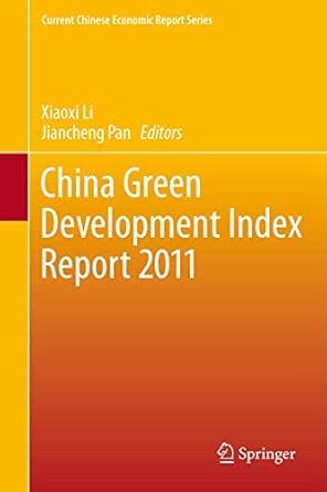 China Green Development Index Report 2011 2013th Edition book cover