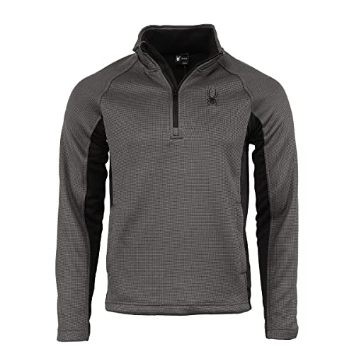 Pullover homme Spyder Boundless polar zippé chaud col montant