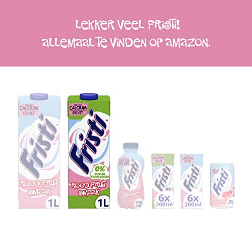 Fristi Drinkyoghurt Rood Fruit 0% Suiker 12 x 1 L - Image 6