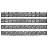Sun Walker 48 PCS 1/4 Oz Adhesive Backed Wheel Weights, 0.25oz Tire Balancing Weight with Strong Adhesive, Easy to Peel Stick on Wheel Weights for Car SUV Truck Motorcycle