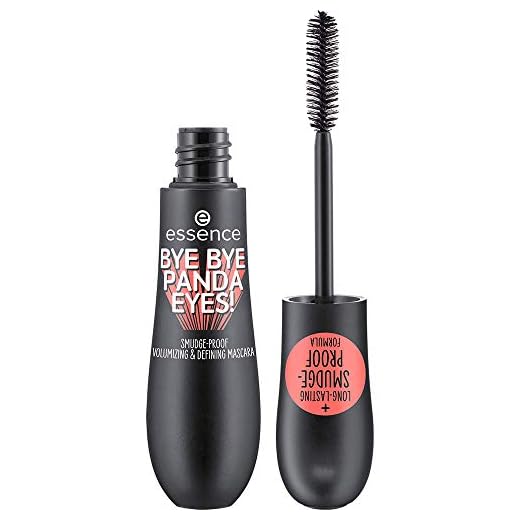 essence | Bye Bye Panda Eyes Tubing Mascara | Smudge-proof, Volumizing definition | Vegan, Paraben Free, Oil Free | Cruelty Free (Pack of 1)