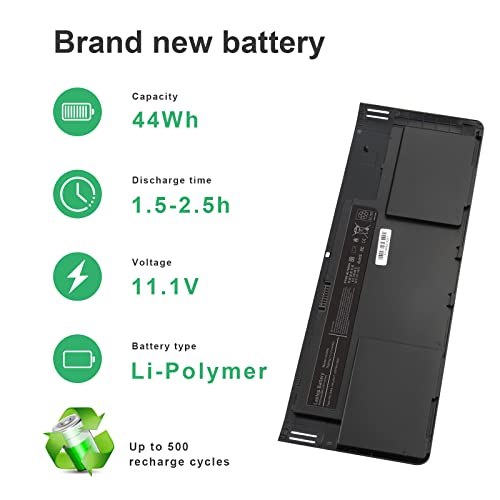 Image of ASUNCELL New OD06XL 698943-001 Laptop Battery for HP EliteBook Revolve 810 G1 Tablet HP EliteBook Revolve 810 Tablet HSTNN-IB4F HSTNN-W91C 698750-171 H6L25AA H6L25UT