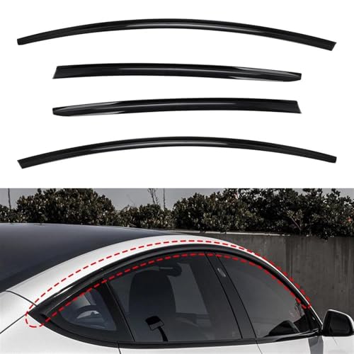 Joint d'étanchéité extérieur vitre Tesla Model 3 Y 2020-2023 - 4