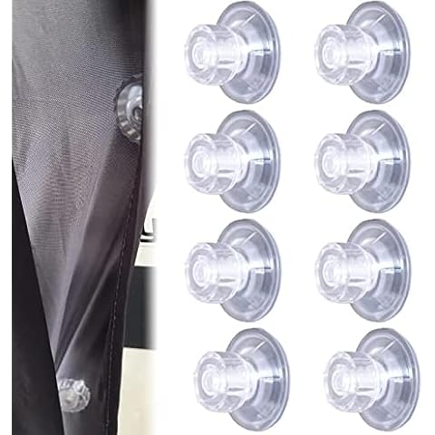 Caravan Limpets, 8 Pack High-Grip Awning Suction Cup Fixing Pads for Campervan Van Motorhome Side Fix Multi-purpose Hanging Organiser (8pcs) Cover