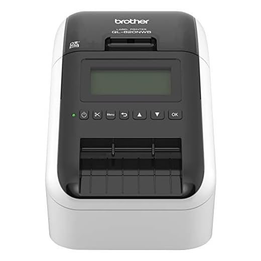 Brother QL-820NWB Professional, Ultra Flexible Monochrome Label Printer with Multiple Connectivity options