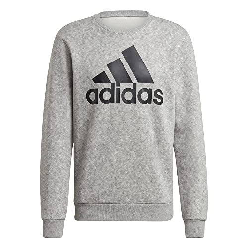 Sweat-shirt Essentials Big Logo adidas homme pull noir col rond