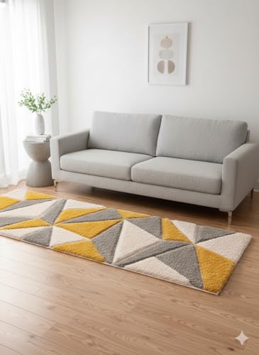 Image of Premium Shaggy Runner Rug - 2x5 ft Fluffy Carpet for Narrow Spaces, Designed for Comfort, Style, and Everyday Elegance