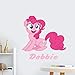 Adesivi Murali My Little Pony Nomi Personalizzati Per Bambini Decalcomanie In Vinile Personalizzate Per Decorare Stanze E Altro