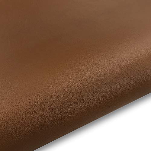 Image of Leather Desk Pad Protector, 31.5 inch x 15.7 inch Non-Slip PU Office Mat, Laptop Mouse Mat, Waterproof Writing Pad Cover for Office and Home (Brown)