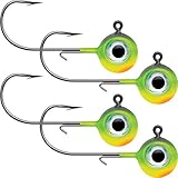 VMC Neon Moon Eye Jig 3/8 Firetiger,One Size