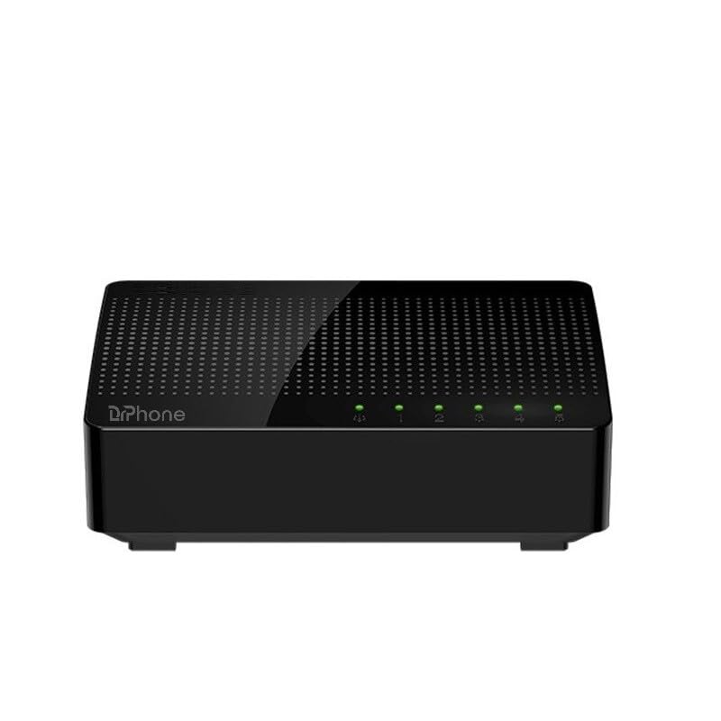 Switch 5 ports Gigabit Ethernet RJ45 DrPhone ZSX6 - Hub réseau rapide et économe