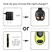 IBERLS A00390 4.3V Charger Compatible with Philips Norelco One Blade QP2520 QP2620 QP2721 QP2821 MG3740 BT3206 MG3730 MG5720 MG5730 Electric Shaver Replacement Power Cord