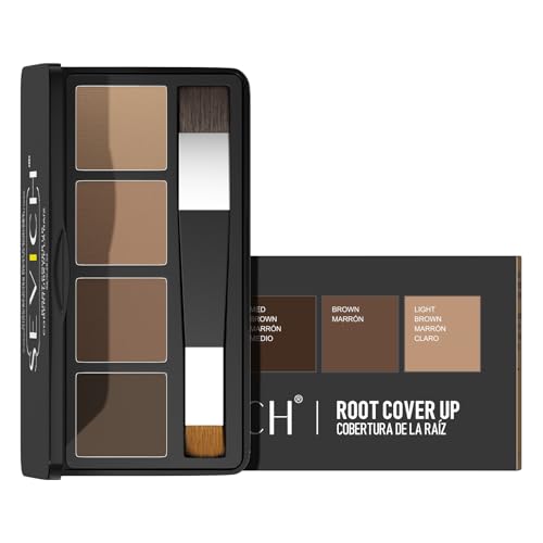 Sevich 4-Color Hairline Palette, Root Touch Up, Brown Series