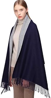 RIIQIICHY Winter Scarf Pashmina Shawl Wrap for Women Long Large Warm Thick Reversible Scarves