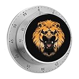 Angry Lion Head Timer da cucina 60 minuti carica magnetica timer orologio per cucinare cottura