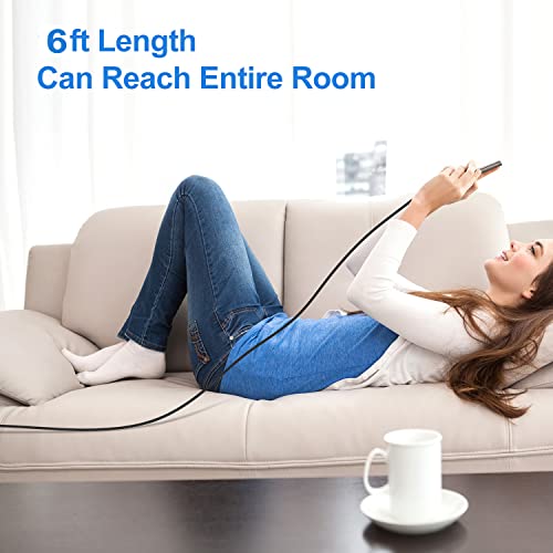 Image of Durcord USB C to USB C Cable, 2Pack 100W 6ft USB C Charger Cable Fast Charging for Android /Phone /Pad, Type C to Type C Charger Braided USB Cable Compatible with iPhone 16 /15 Pro Plus Max Orange
