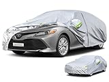 KouKou Funda para coche impermeable para todo tipo de clima para automóvil, para vehículos sedán (longitud