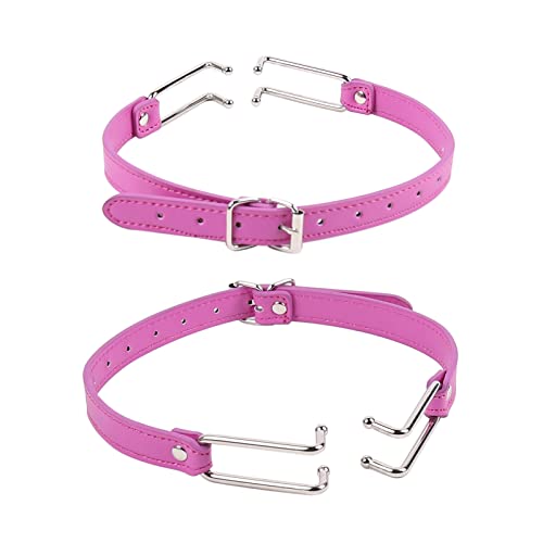 Alip 口枷 smグッズ よだれ 口フック 鼻フック 猿ぐつわ smコスプレ 調整可能 拘束具 アダルトグッズ ブラック - 画像5